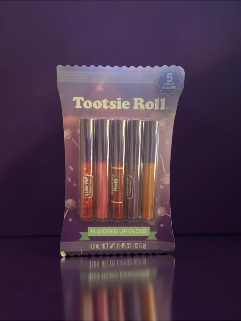 Tootsie Roll Lip Gloss Set - 5 flavors
